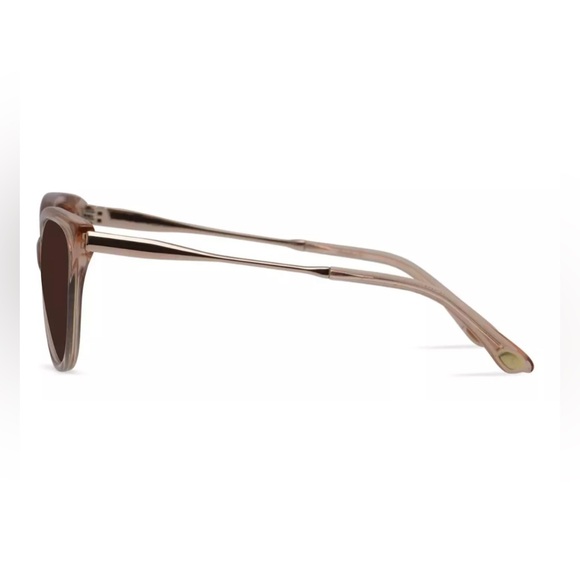 AMELIA E 32-000214 NO LENSES RX CLEAR BEIGE EYEGLASSES SUNGLASSES FRAMES 58-16 - Picture 3 of 3